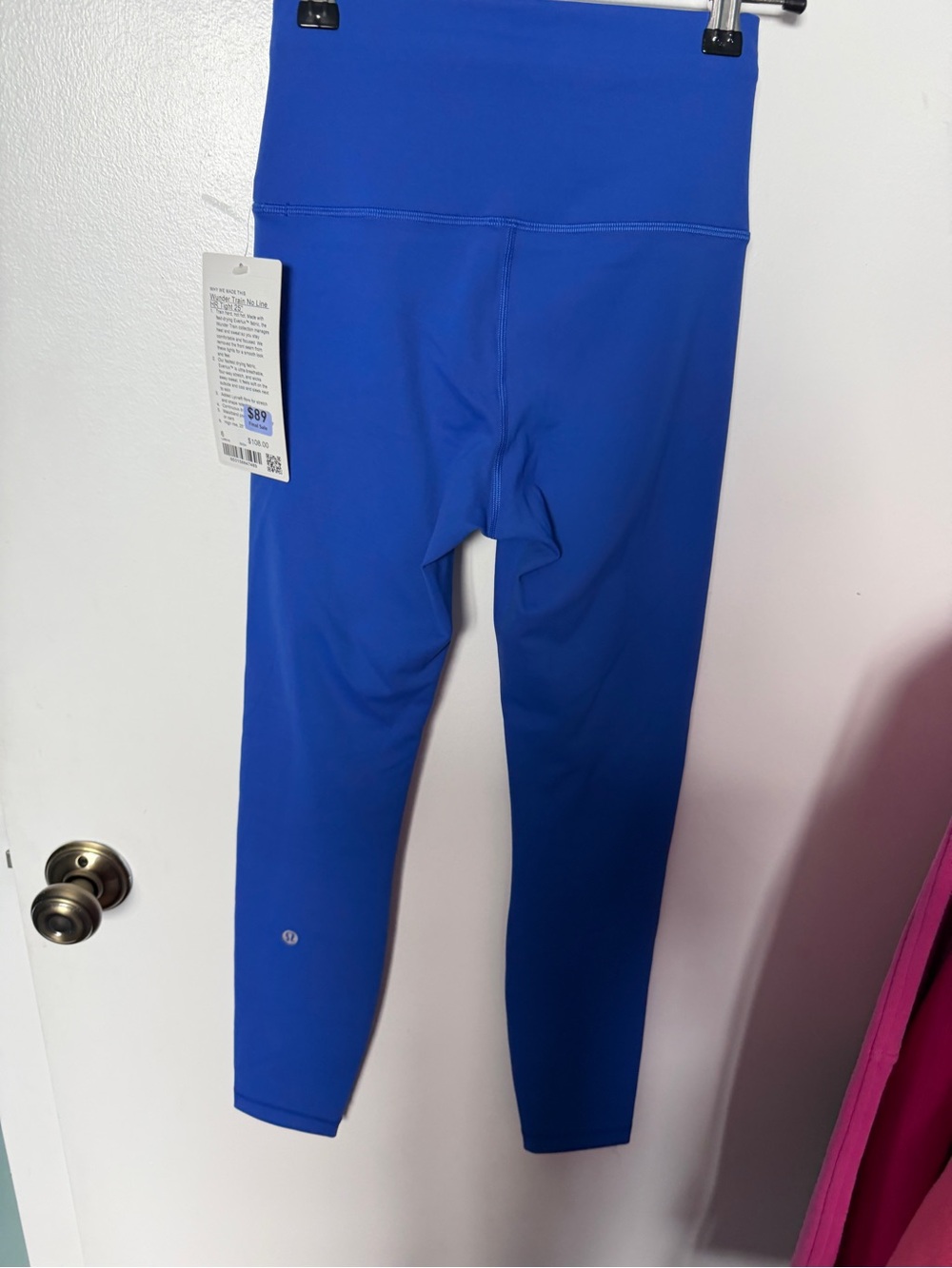 NWT Lululemon Wunder Train No Line
HR Tight 25" Clubhouse Blue - Picture 3 of 5